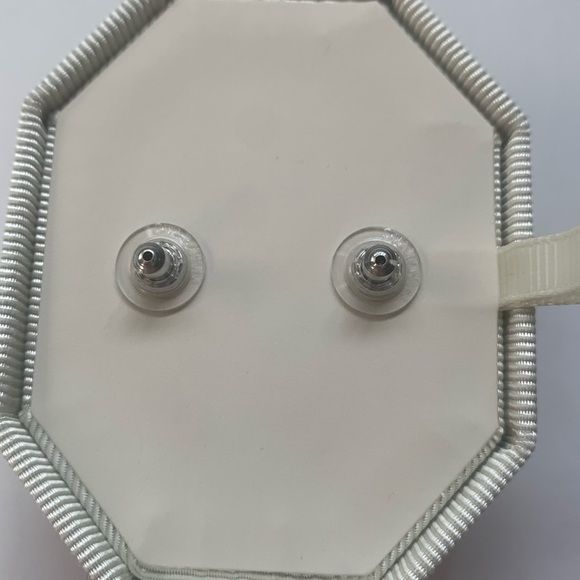 New Swarovski Stella Blue Star Studded Earrings - Picture 9 of 12